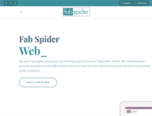 Tablet Screenshot of fabspider.com